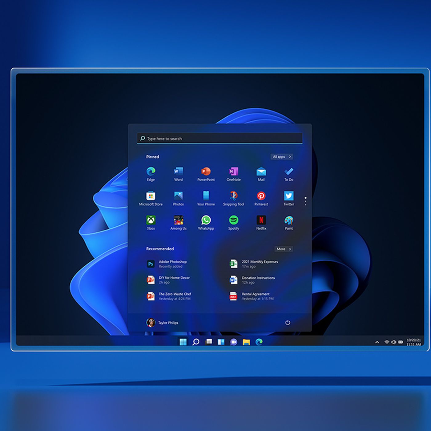 windows 11 taskbar share button demonstration