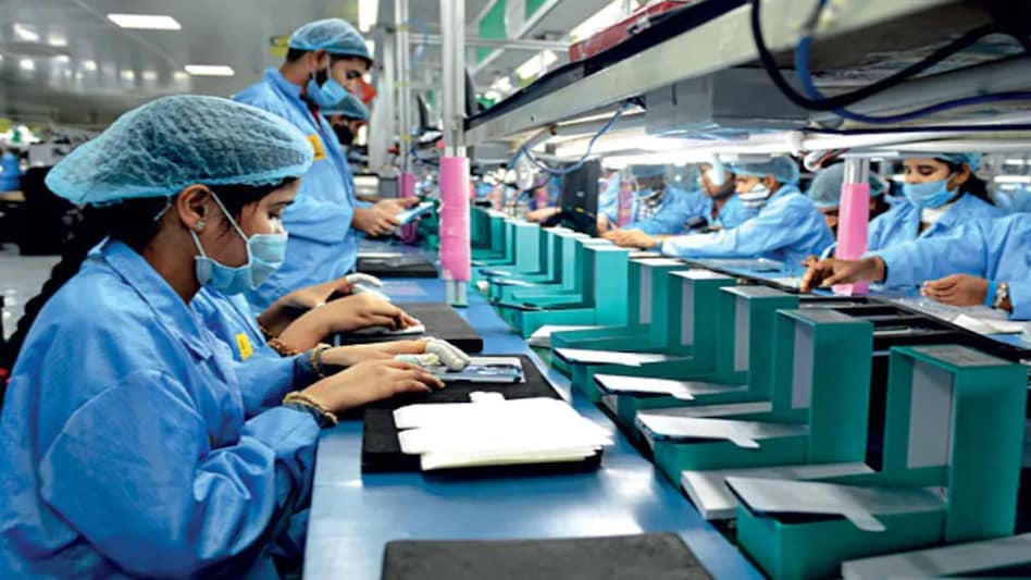 women workers electronics factory india