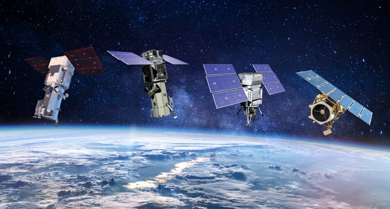 maxar satellite earth observation space