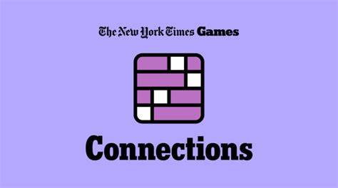 New York Times Connections game screenshot