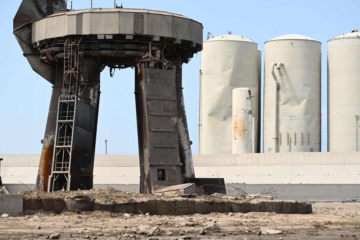 spacex starship launch pad texas