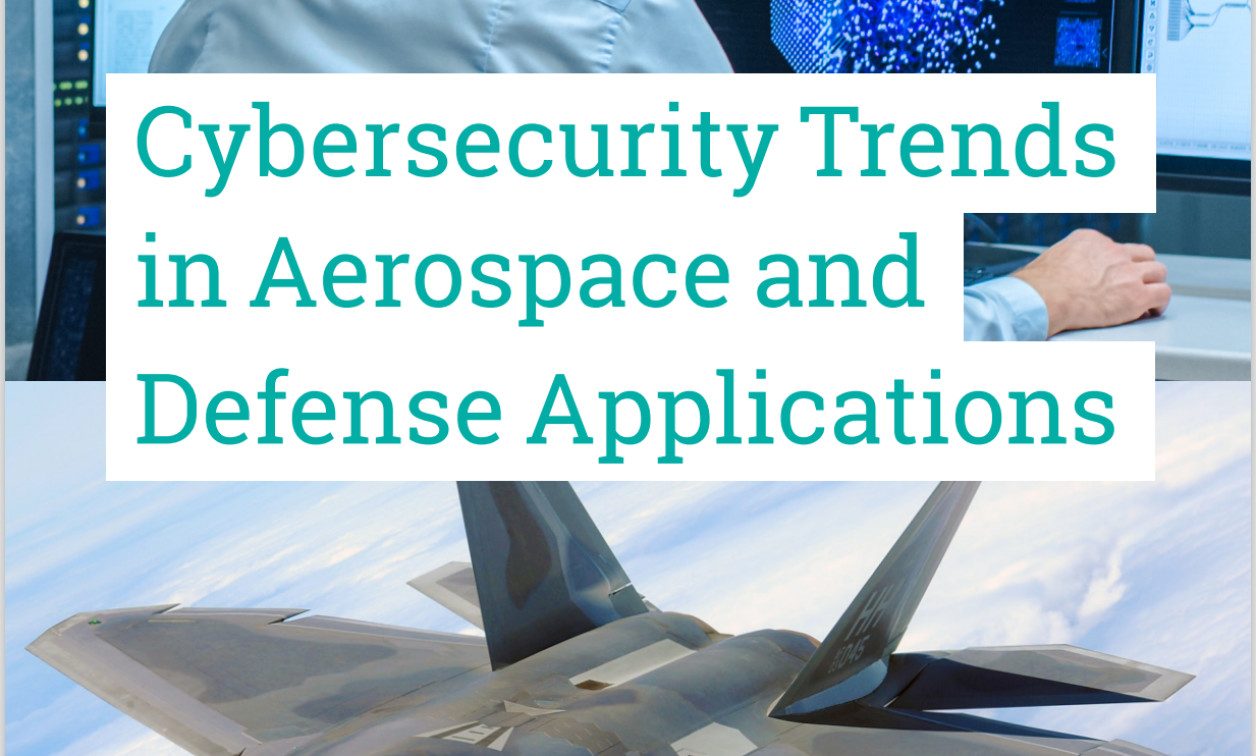 aerospace cybersecurity defense concept