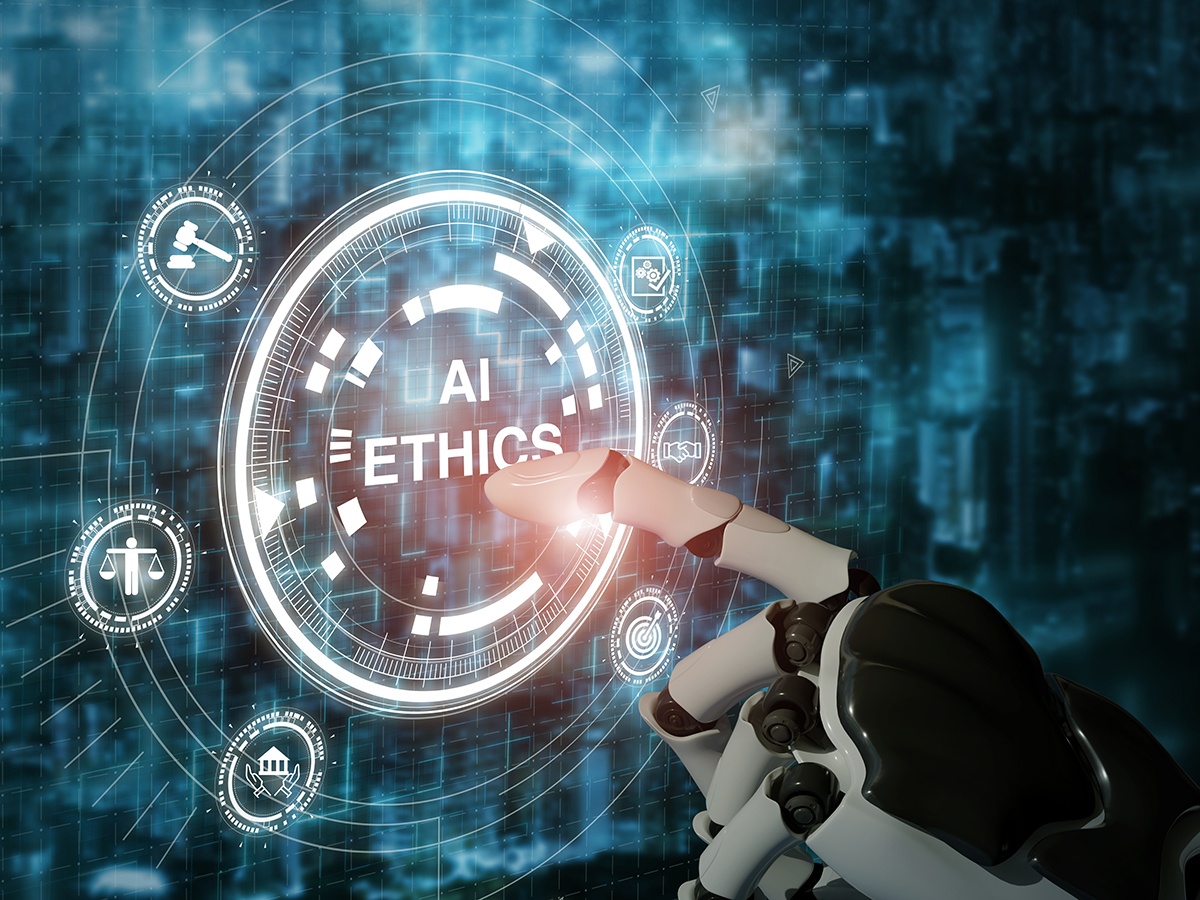 AI video creation ethical practices infographic